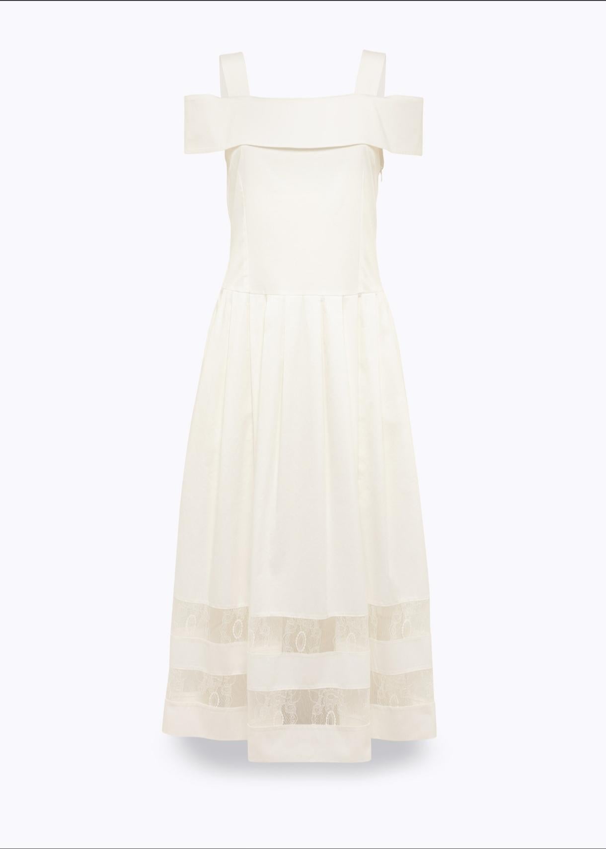 VESTIDO BAJO ENCAJE