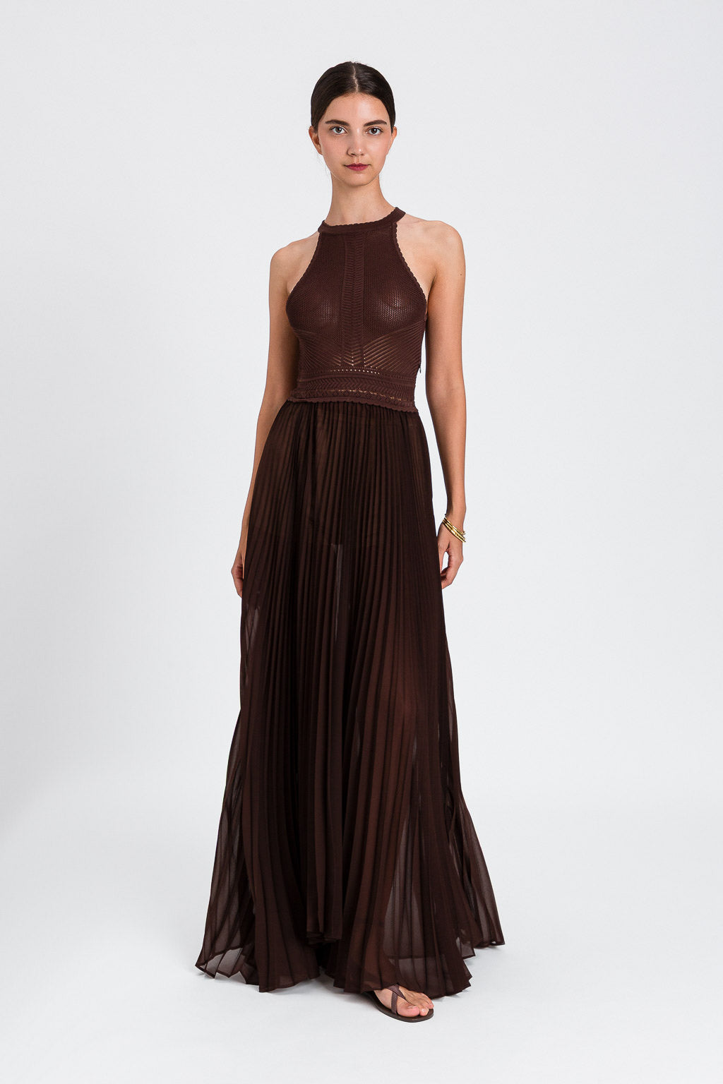 VESTIDO CAFÉ