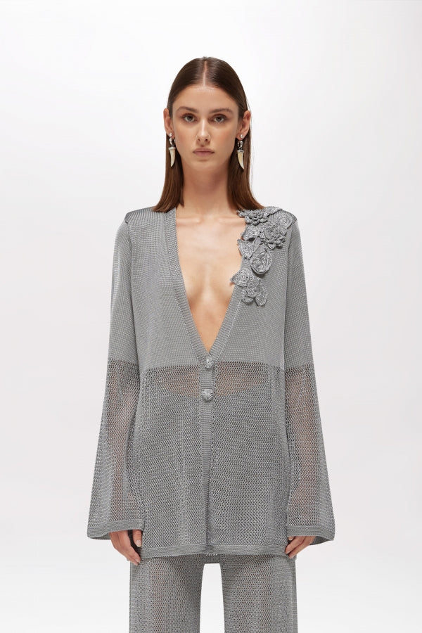 CHAQUETA FLORES