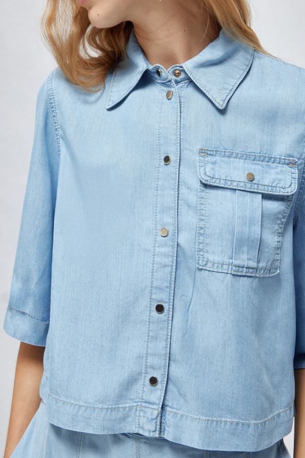 CAMISA CORTA BOTONES