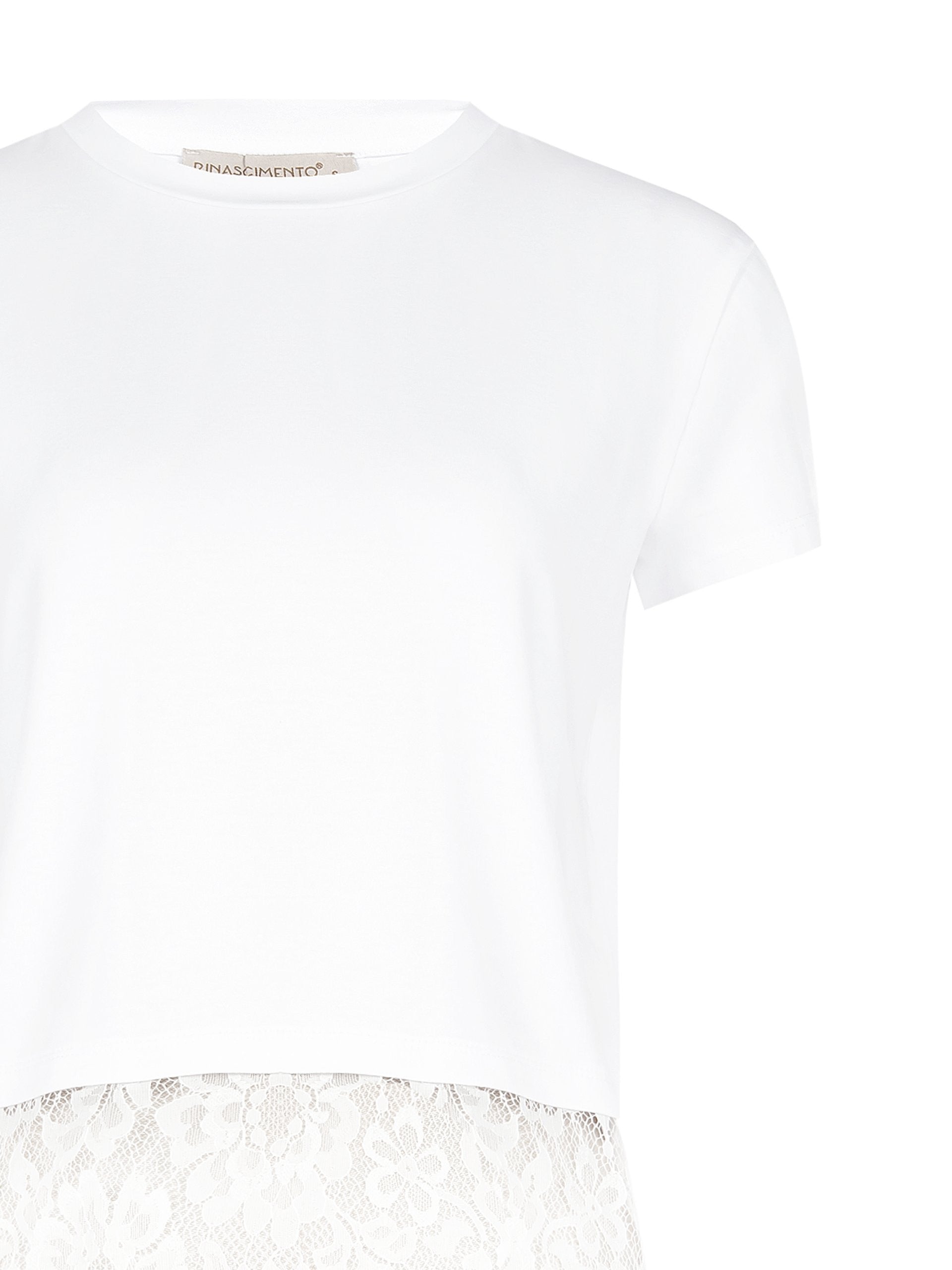 CAMISETA B/PUNTILLA