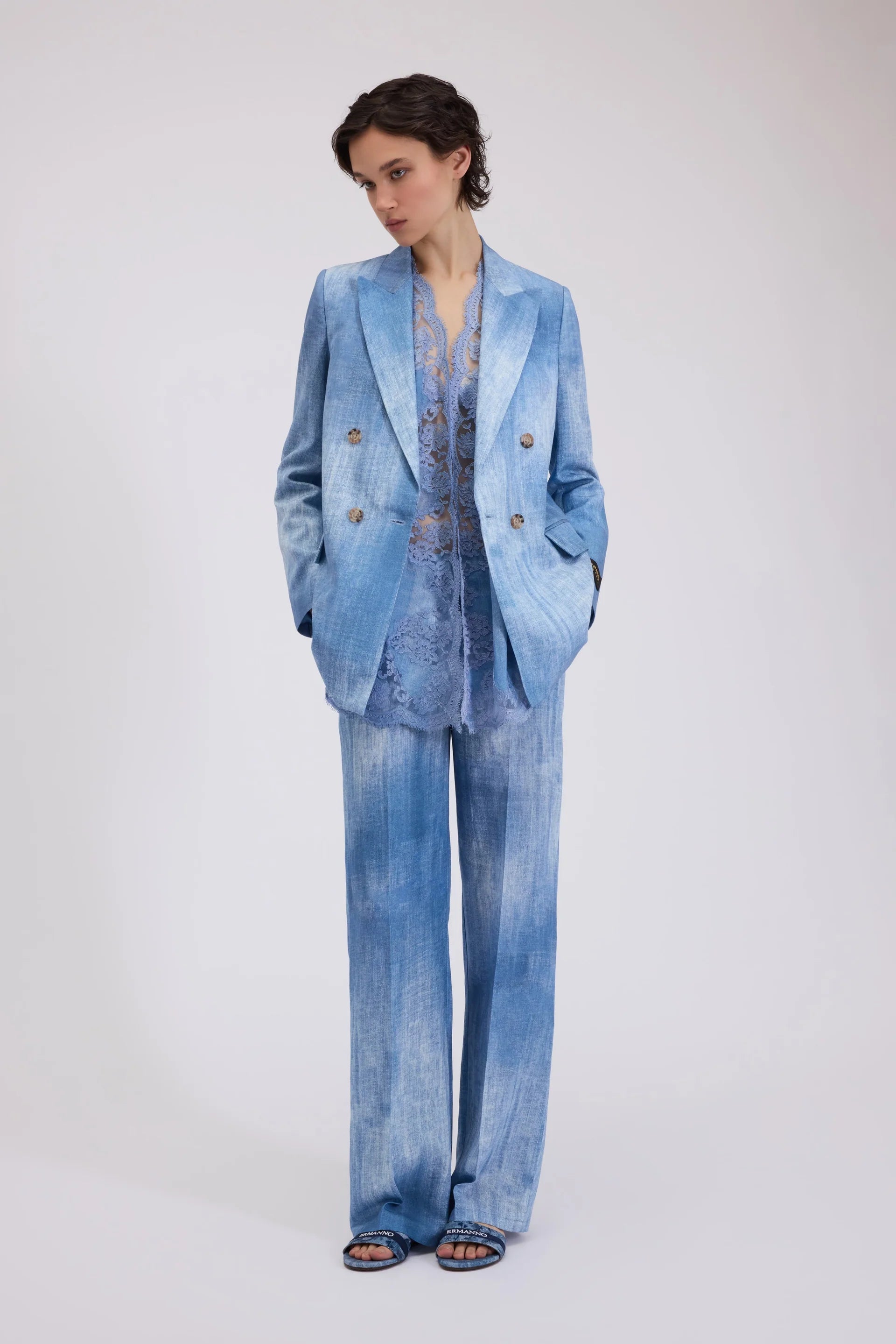 PANTALÓN DENIM VESTIR