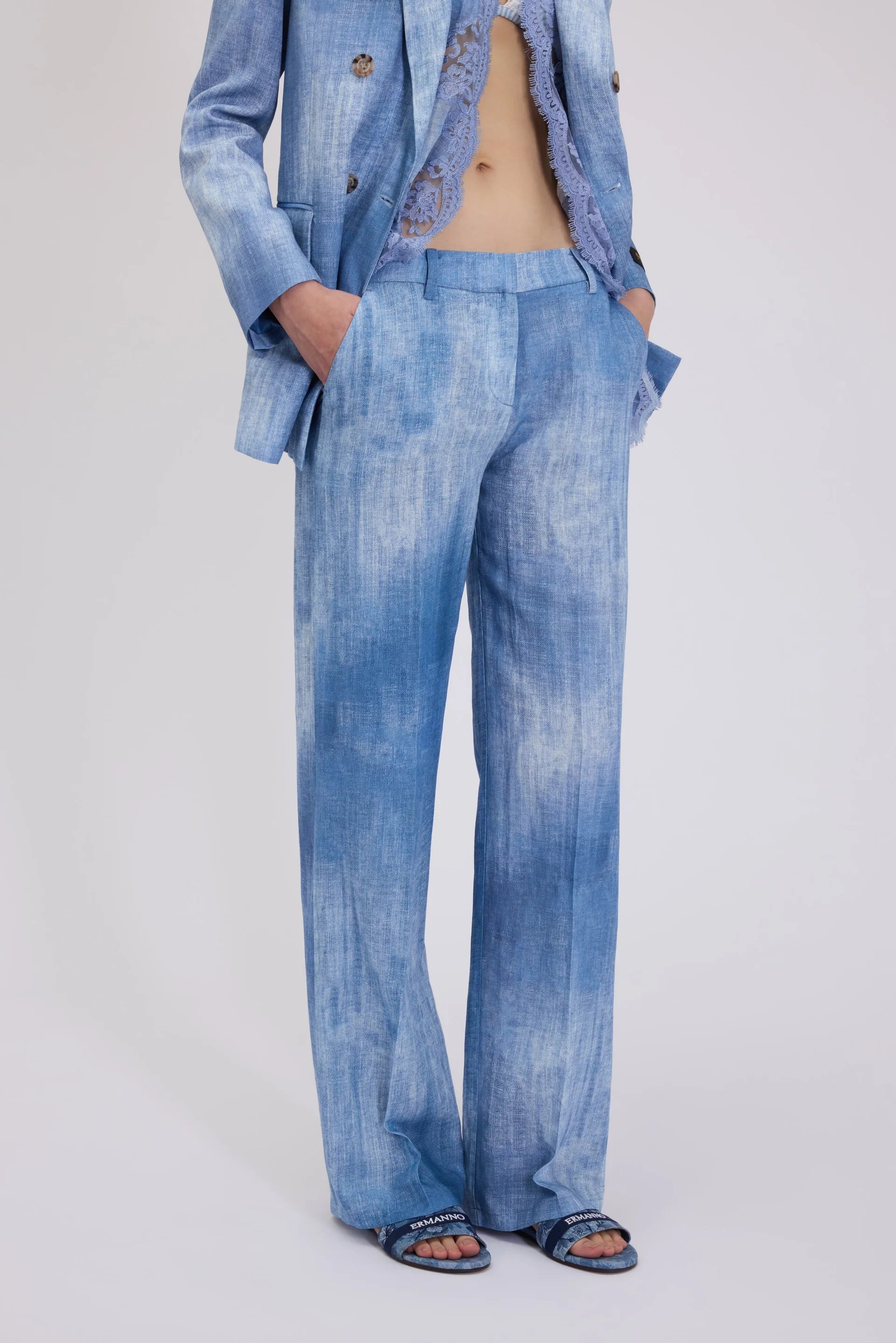PANTALÓN DENIM VESTIR