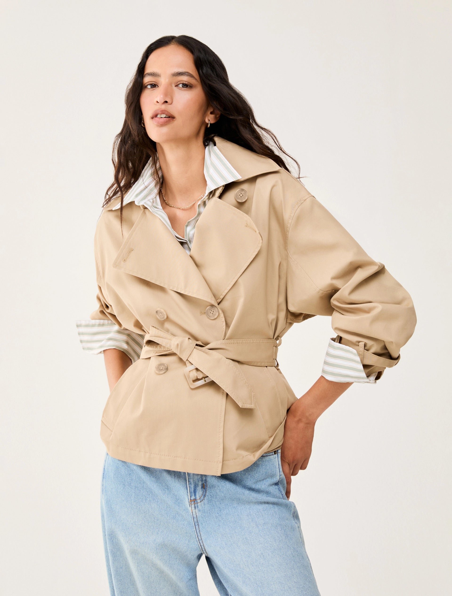 CHAQUETÓN TALCO