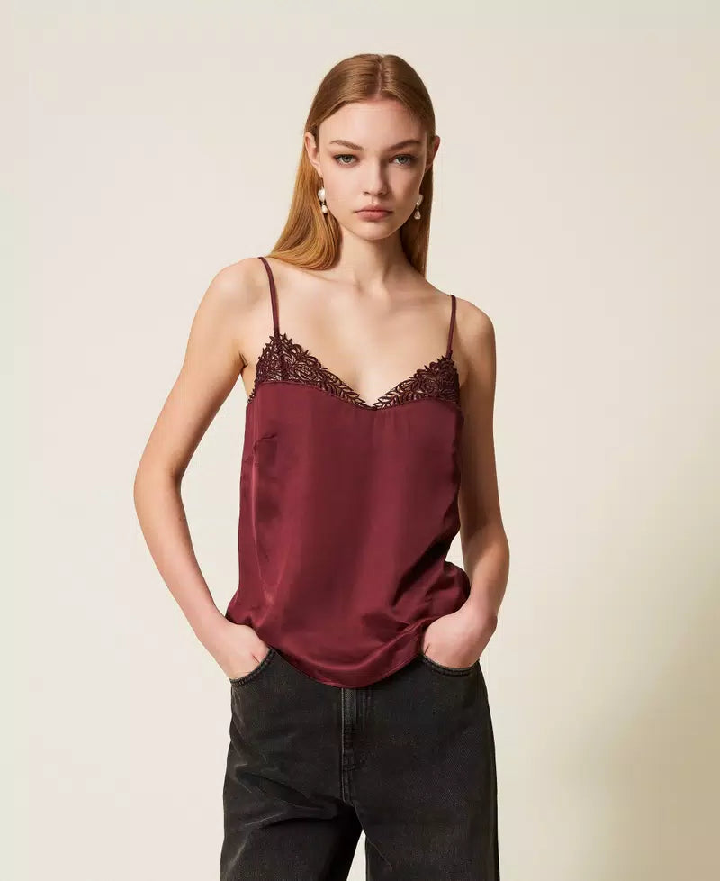 TOP WINE TWINSET