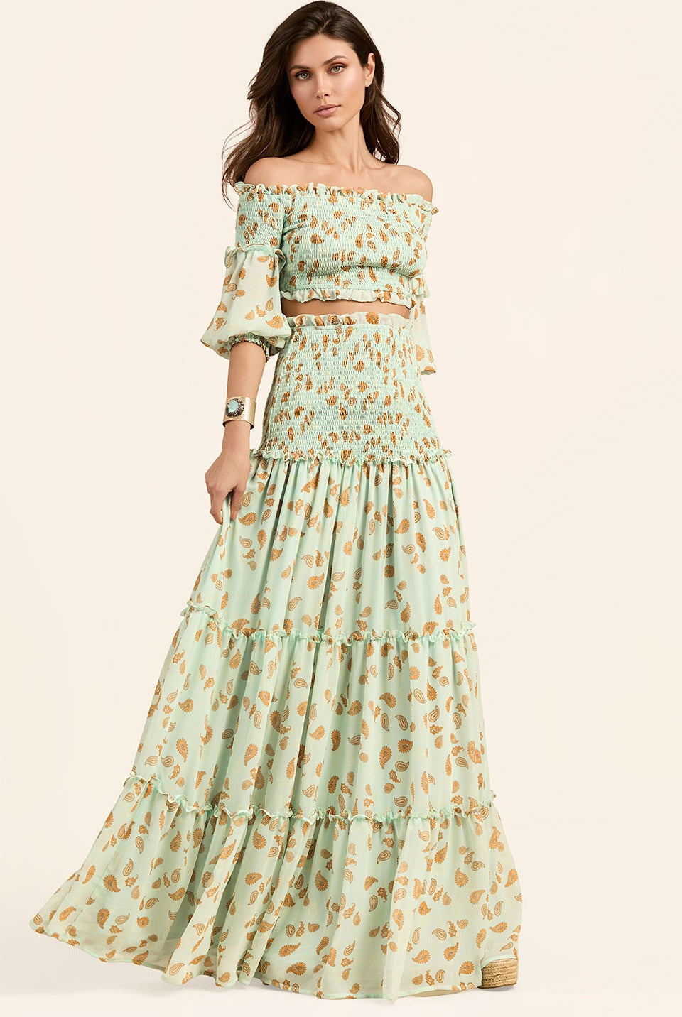 FALDA+TOP AZUR