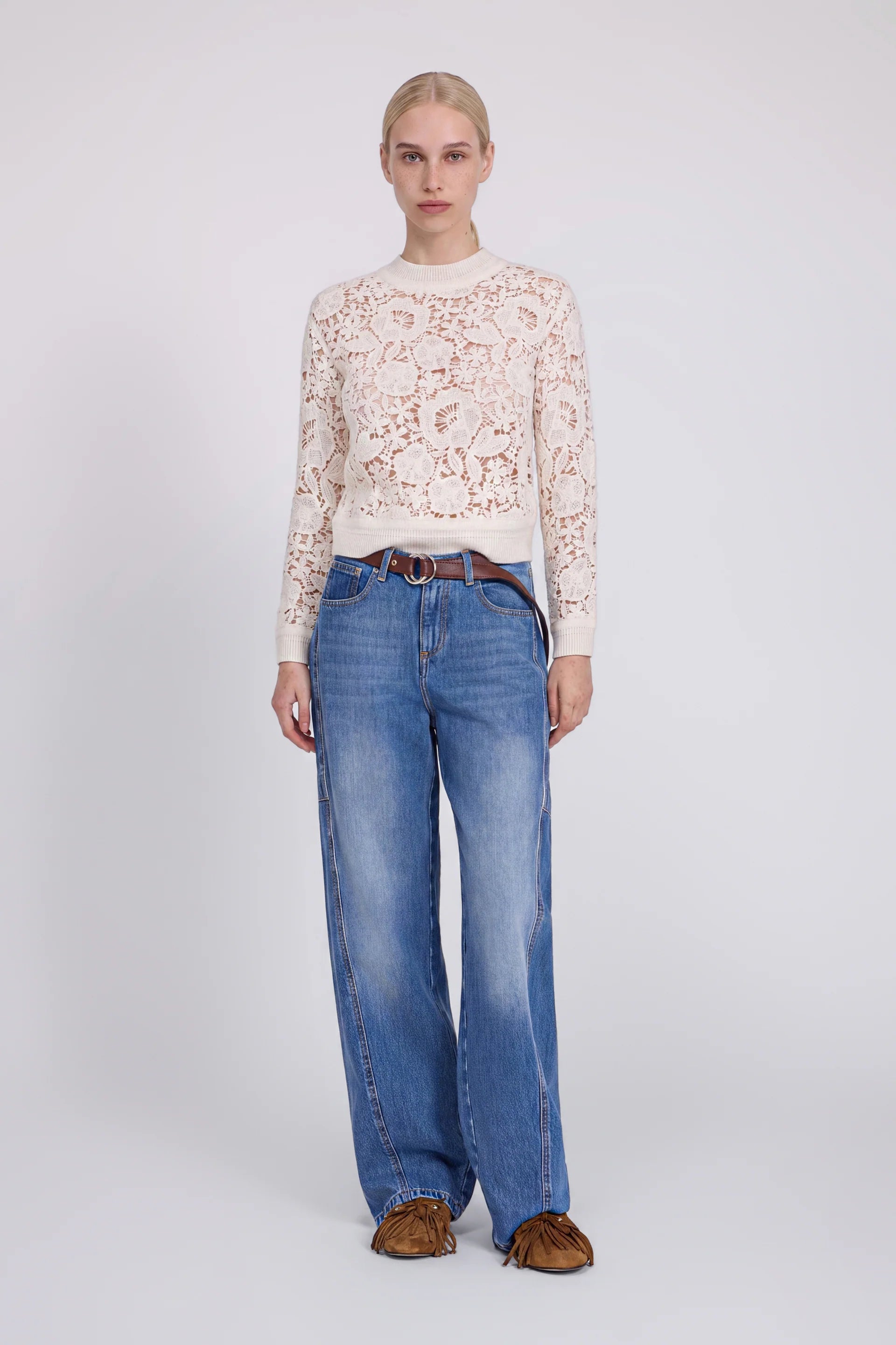 JERSEY BORDADO FLORES