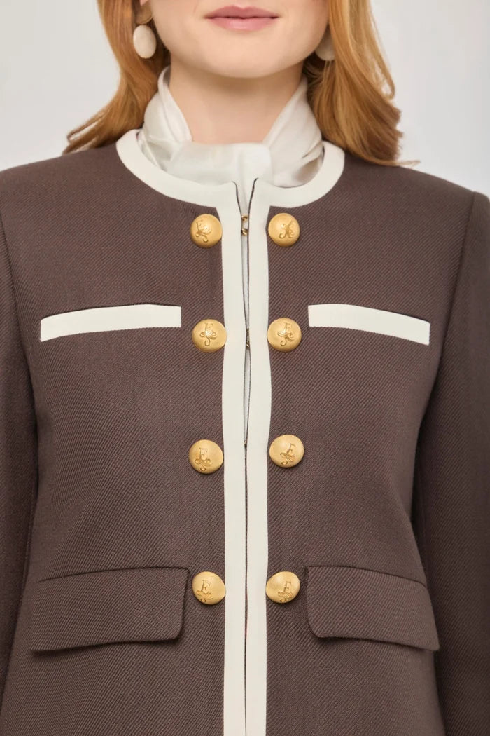 BLAZER DE LANA CUELLO A LA CAJA TALULLA
