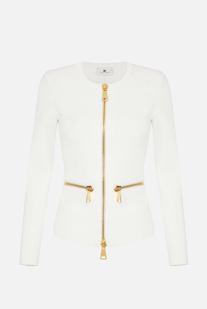 CHAQUETA PUNTO CREMALLERA