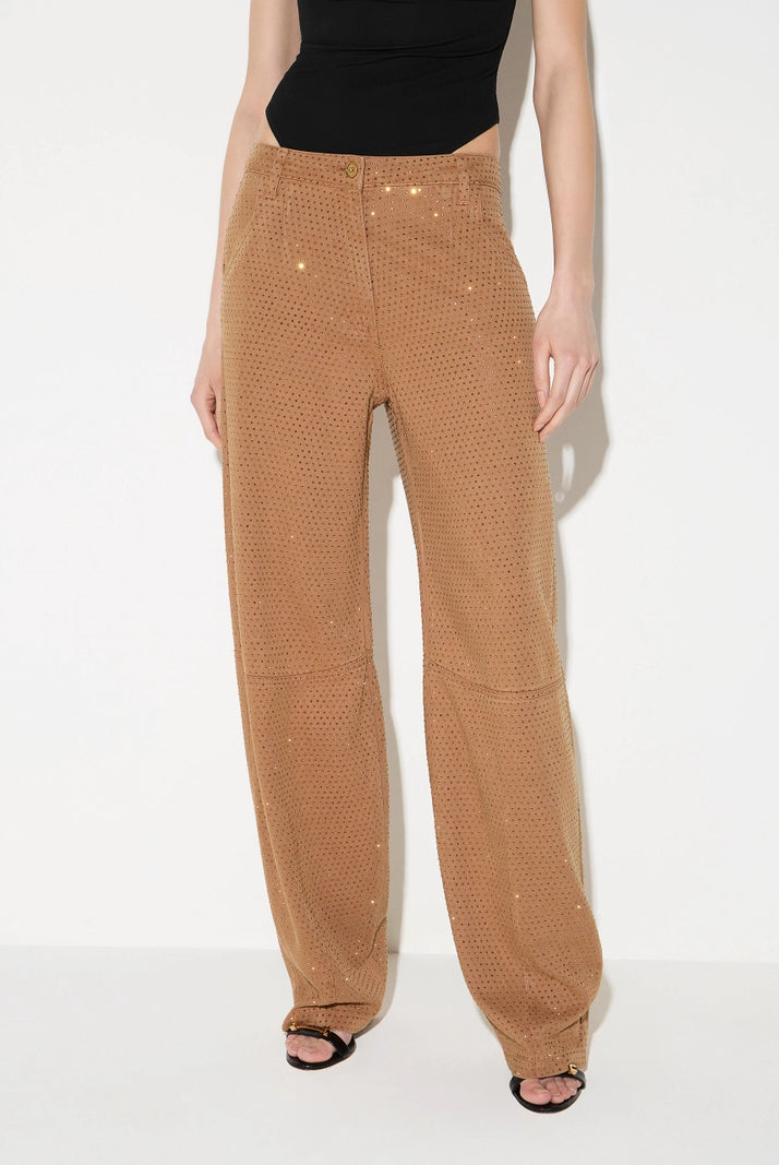 PANTALÓN GLOBO ESTRÁS