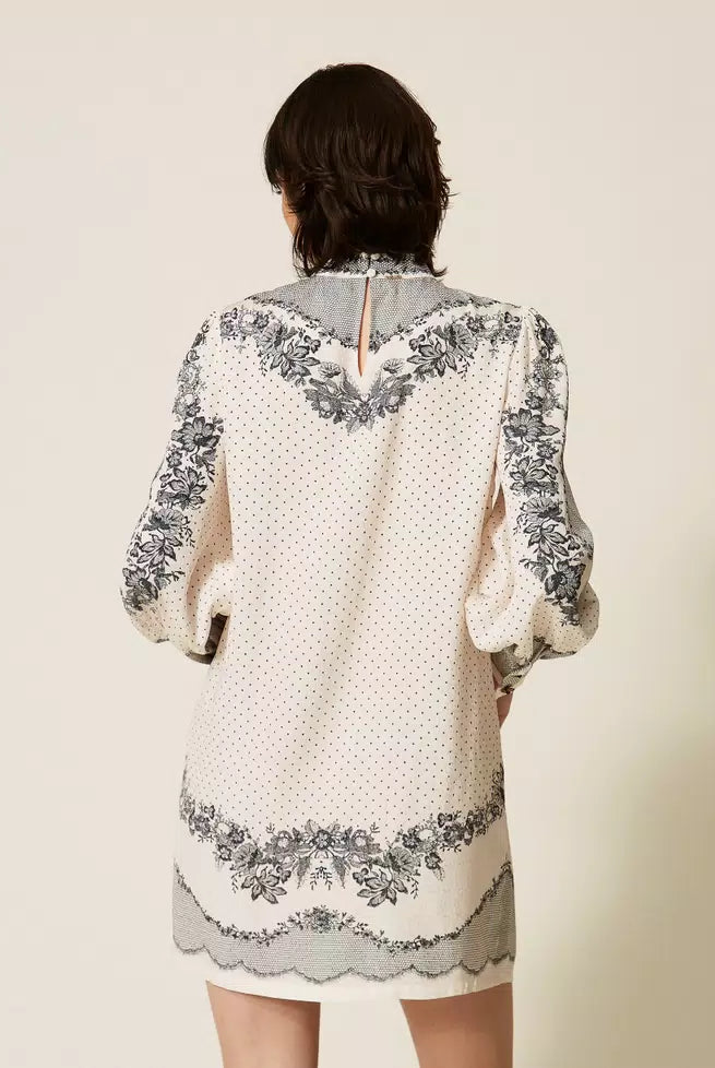 VESTIDO FLORES LUNARES