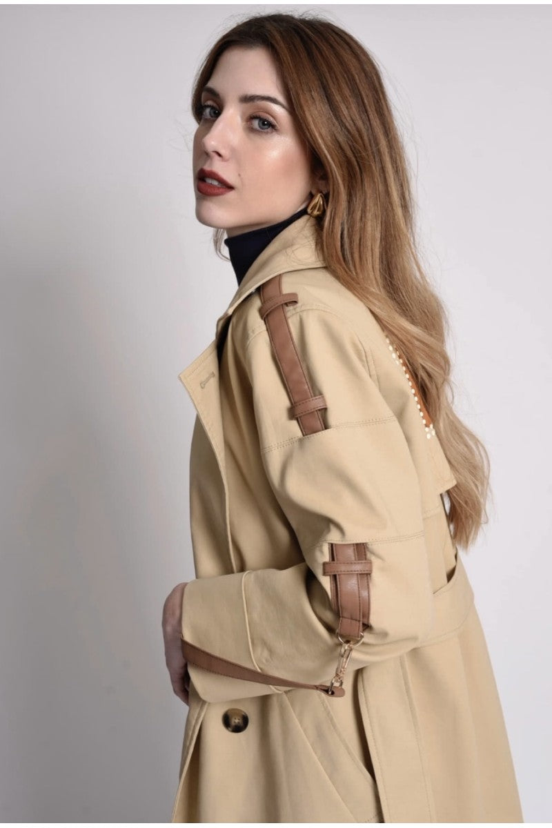 TRENCH LARGO FORRO ACOLCHADO DESMONTABLE