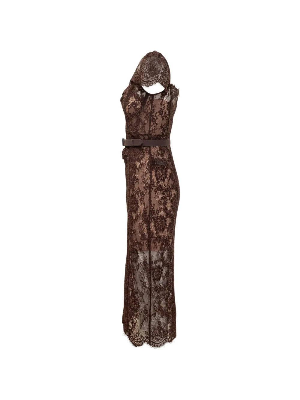 VESTIDO FLORAL BROWN
