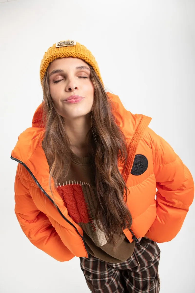 PLUMAS CORTO NARANJA