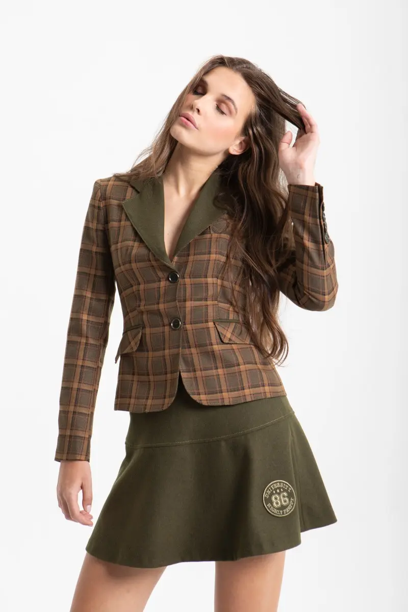 BLAZER CUADRO VERDE