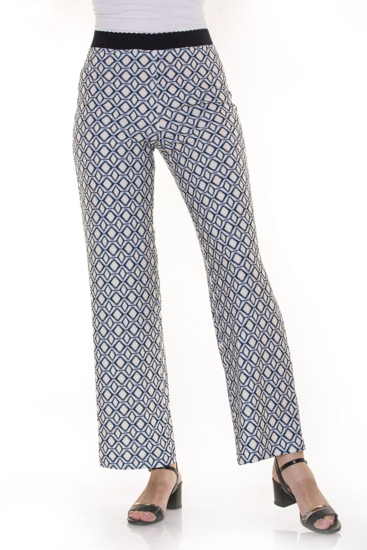 PANTALÓN GEO AZUL