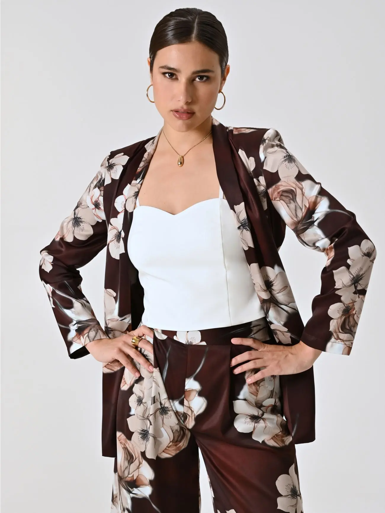 KIMONO FLORES BOR