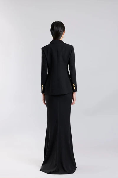 BLAZER CRUZADA NEGRO ICONIC CODE 01