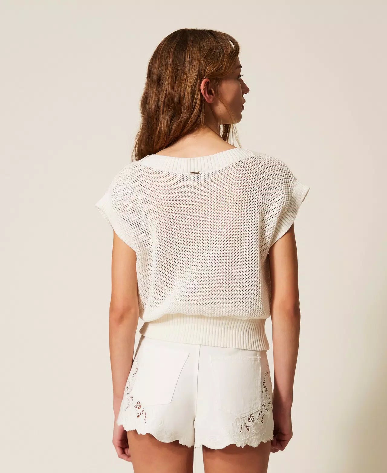 TOP FLORES CROCHET
