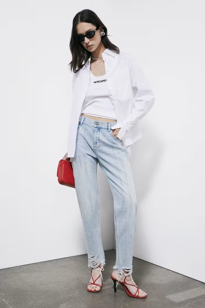 JEANS BRILLOS