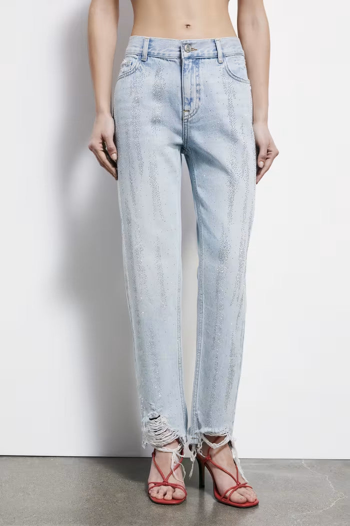 JEANS BRILLOS