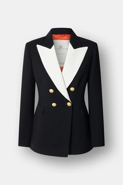 BLAZER CRUZADA NEGRO ICONIC CODE 01