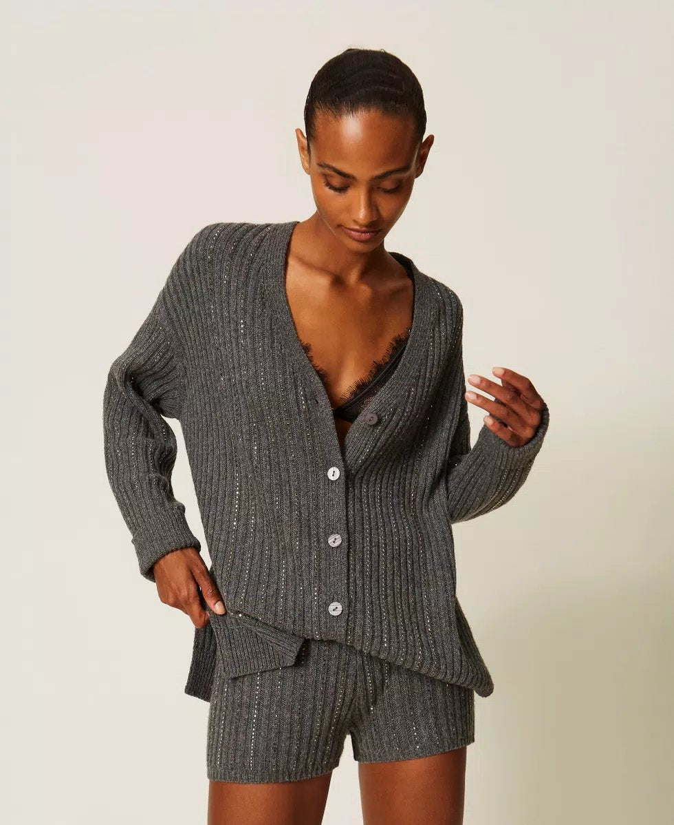 CARDIGAN BRILLOS TW