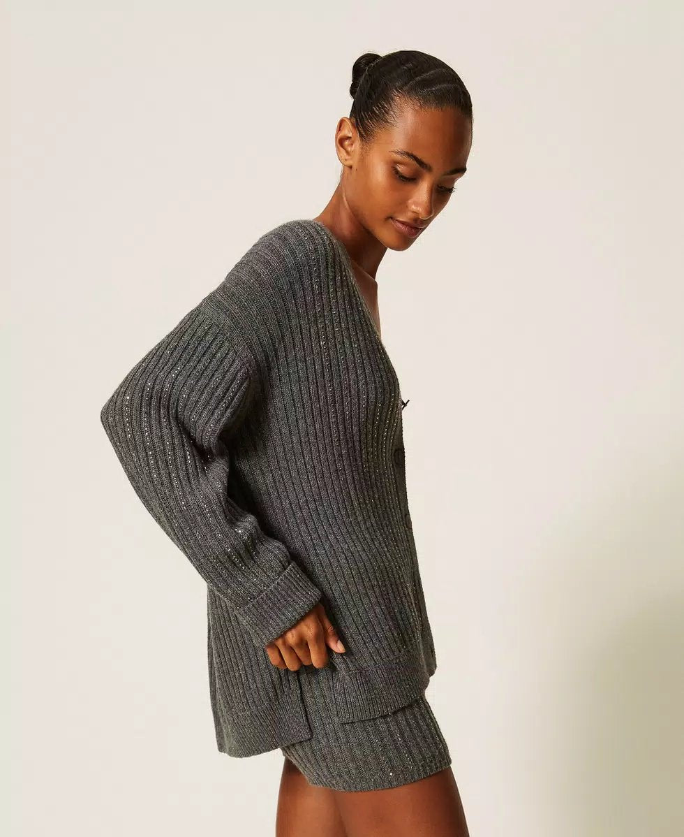 CARDIGAN BRILLOS TW