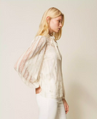BLUSA ENCAJE TW