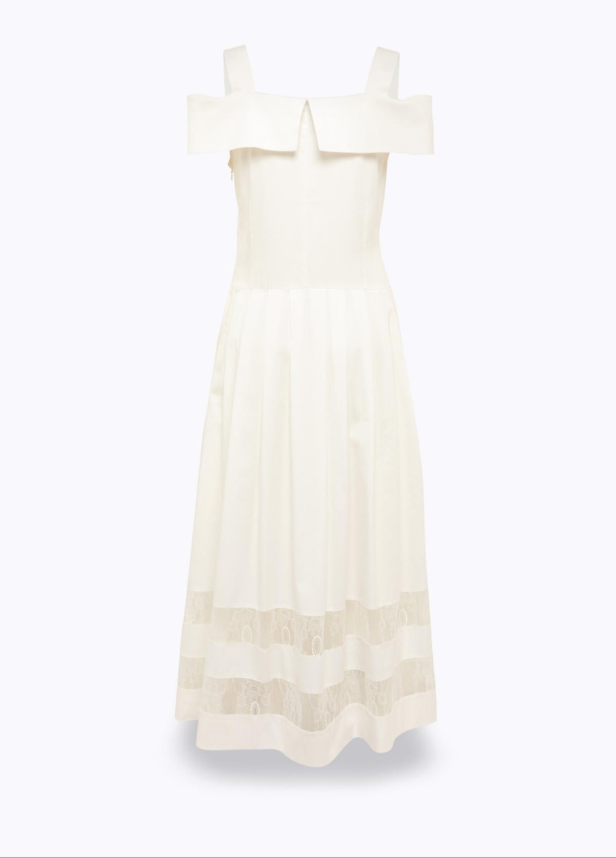 VESTIDO BAJO ENCAJE