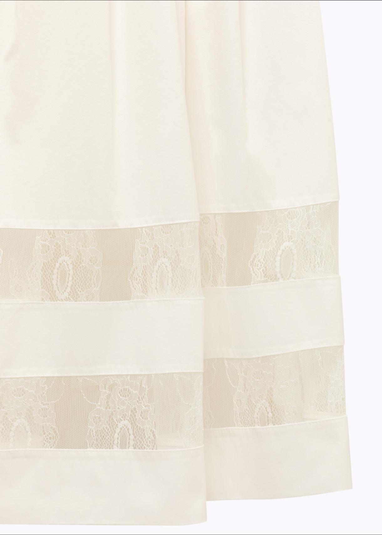 VESTIDO BAJO ENCAJE