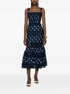 VESTIDO MIDI CON LUNARES