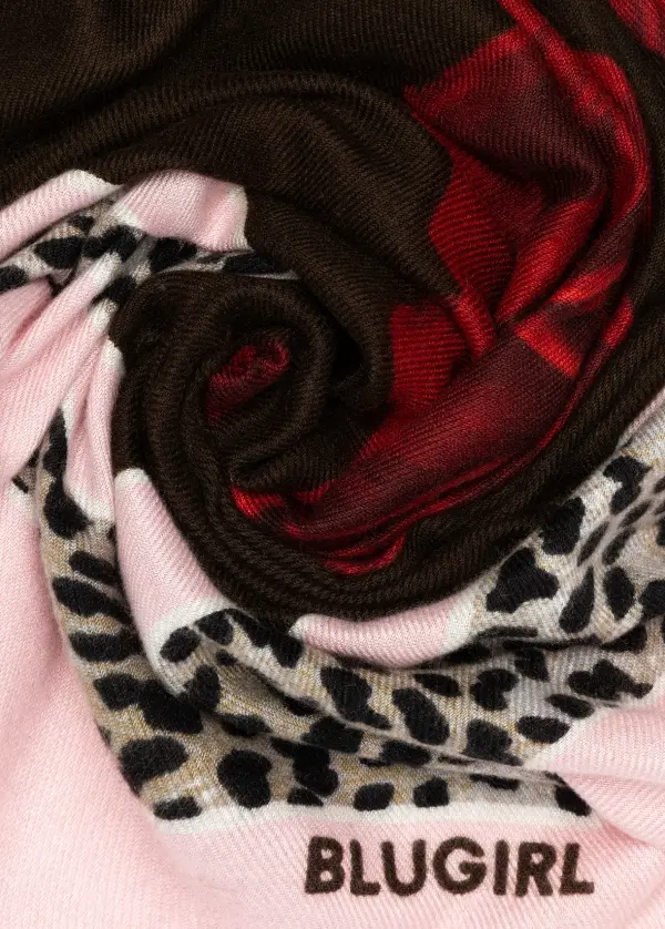 FOULARD MAXI ROSE