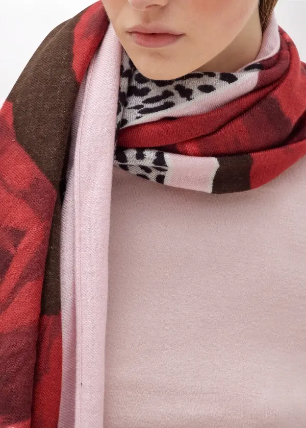 FOULARD MAXI ROSE