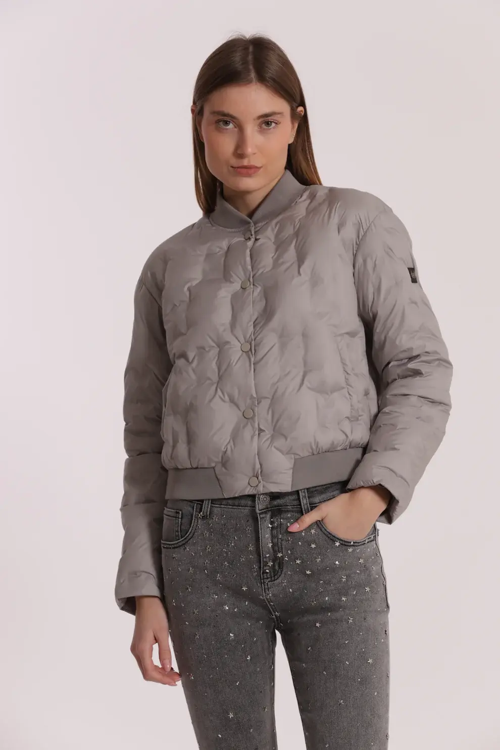 BOMBER GRIGIO