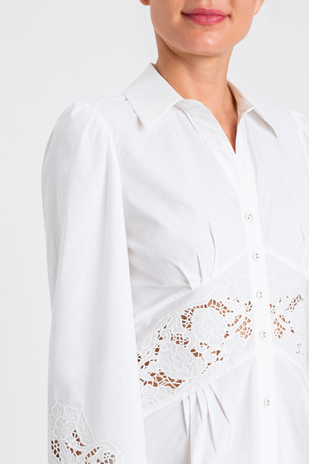 VESTIDO CAMISERO BORDADO