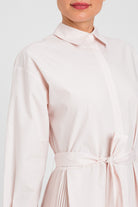 VESTIDO CAMISERO PLISADO