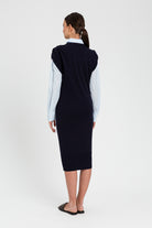 VESTIDO HOMBRO FRUNCIDO