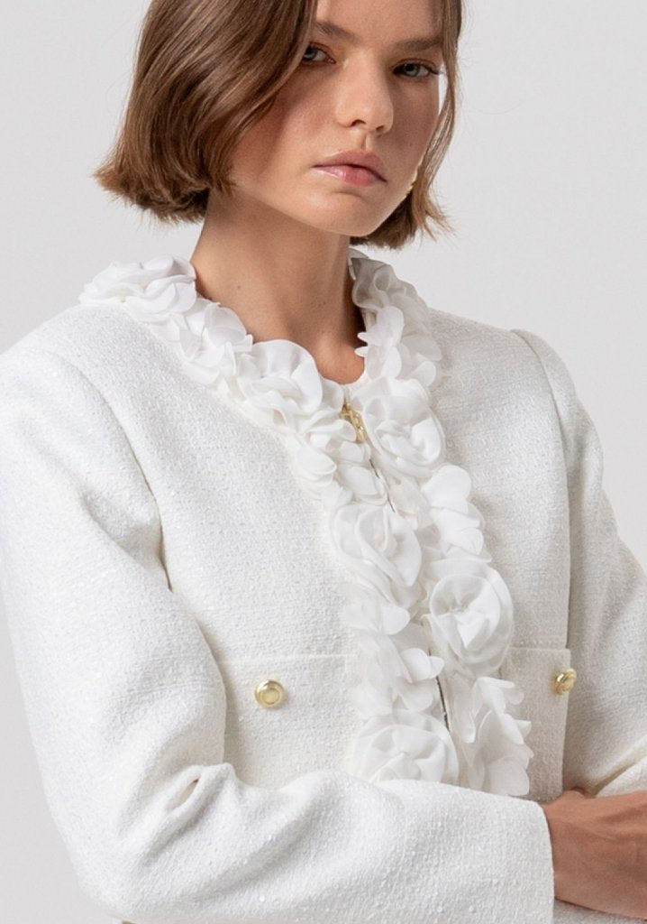 CHAQUETA CHANEL FLORES