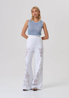 PANTALÓN BORDADO