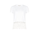 CAMISETA B/PUNTILLA
