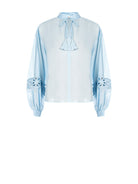 BLUSA MANGA CROCHET