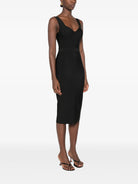 VESTIDO MIDI COSTURAS