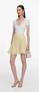 MINIFALDA CALADA