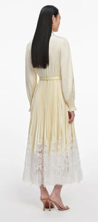 VESTIDO SATÉN & ENCAJE
