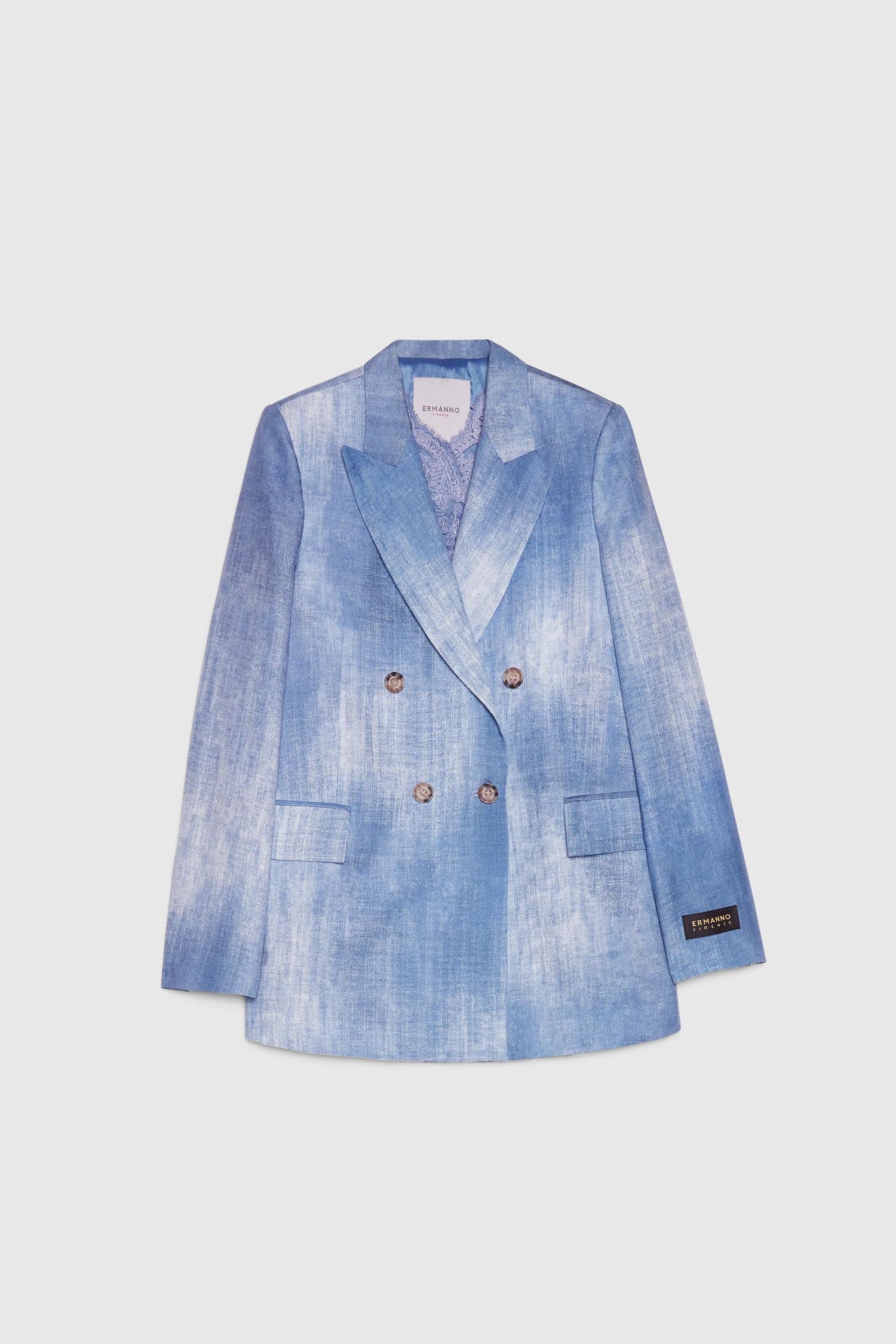 AMERICANA BLUE B/ENCAJE