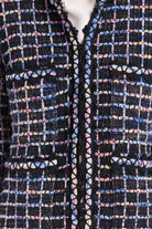 CHAQUETA CUADROS MULTICOLOR
