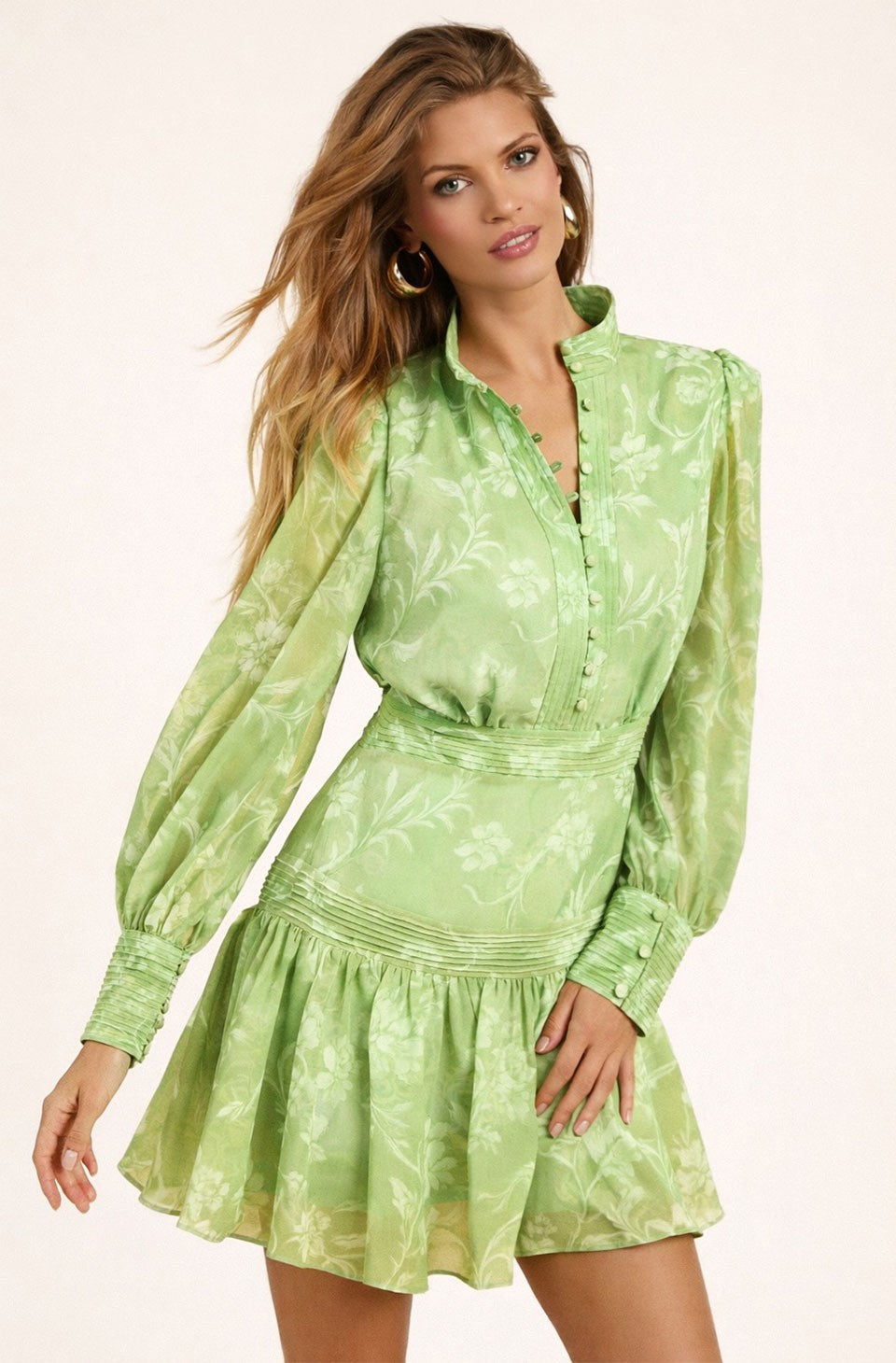 VESTIDO FLORENTINE GREEN