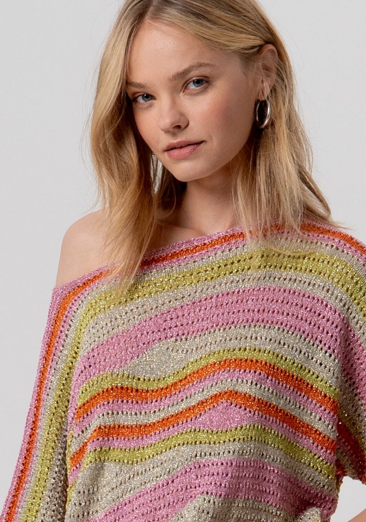 JERSEY LUREX MULTICOLOR