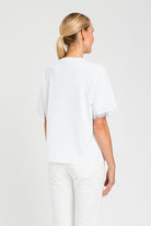 CAMISETA M/BORDADO
